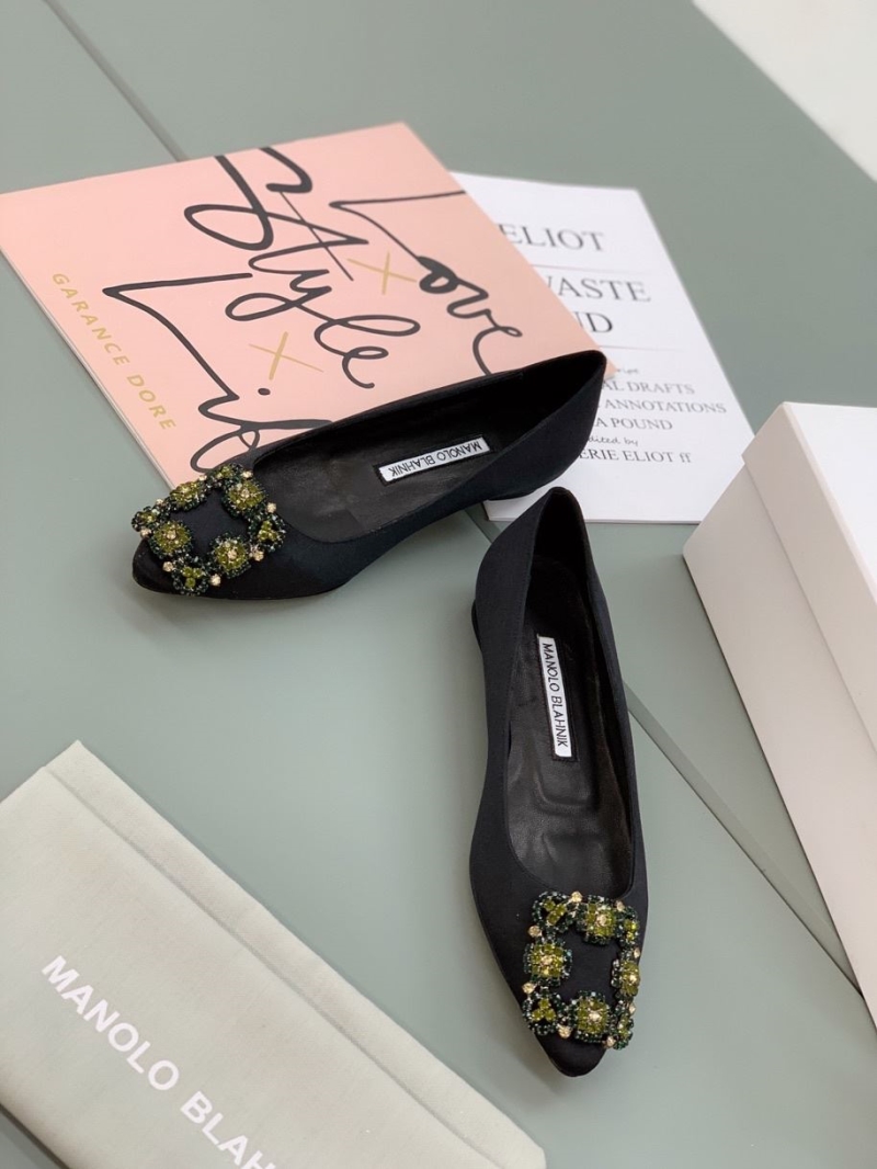 Manolo Blahnik flat shoes